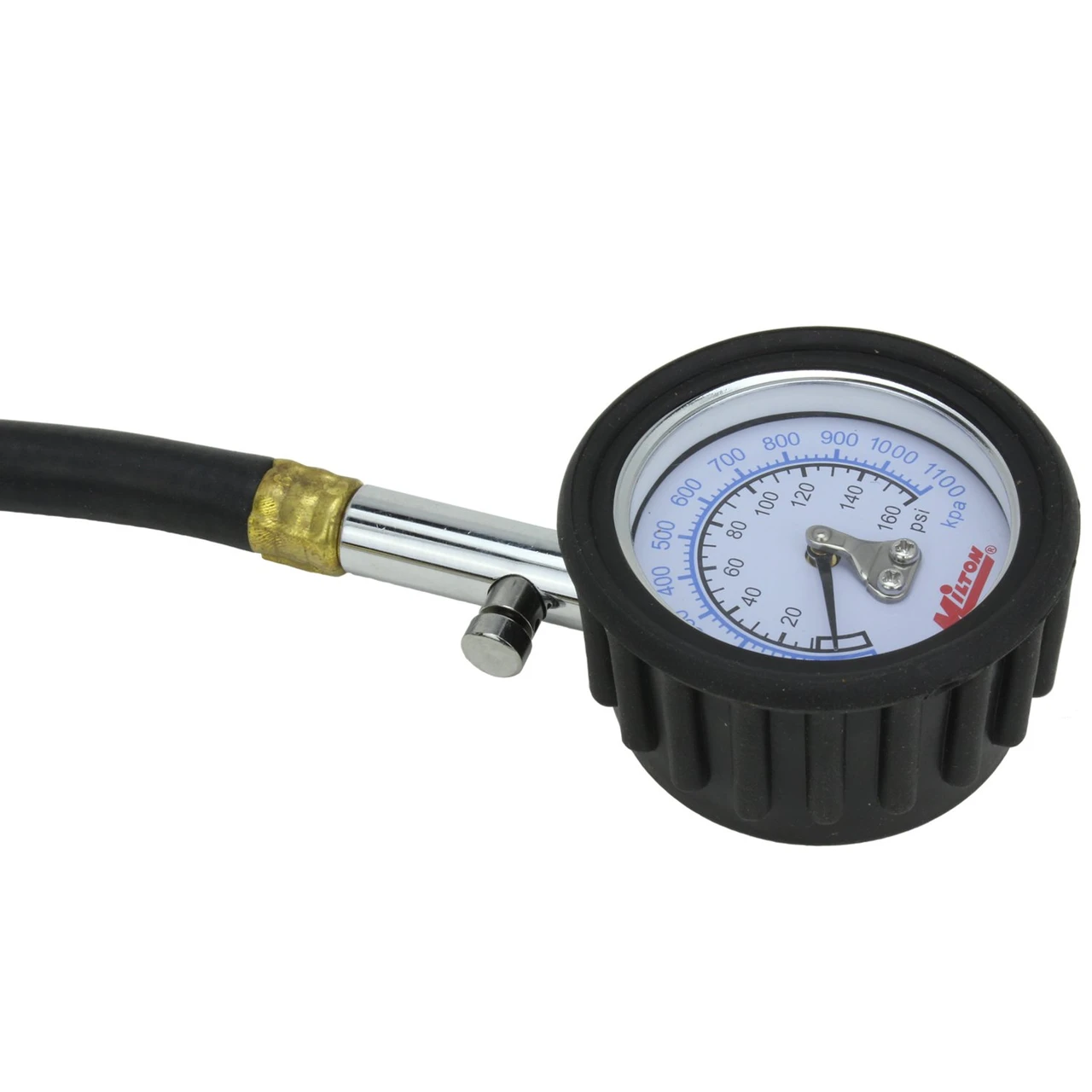 Milton S936 High Pressure Dial Tire Pressure Gauge - Dual Head Air Chuck, 12" — product image 3