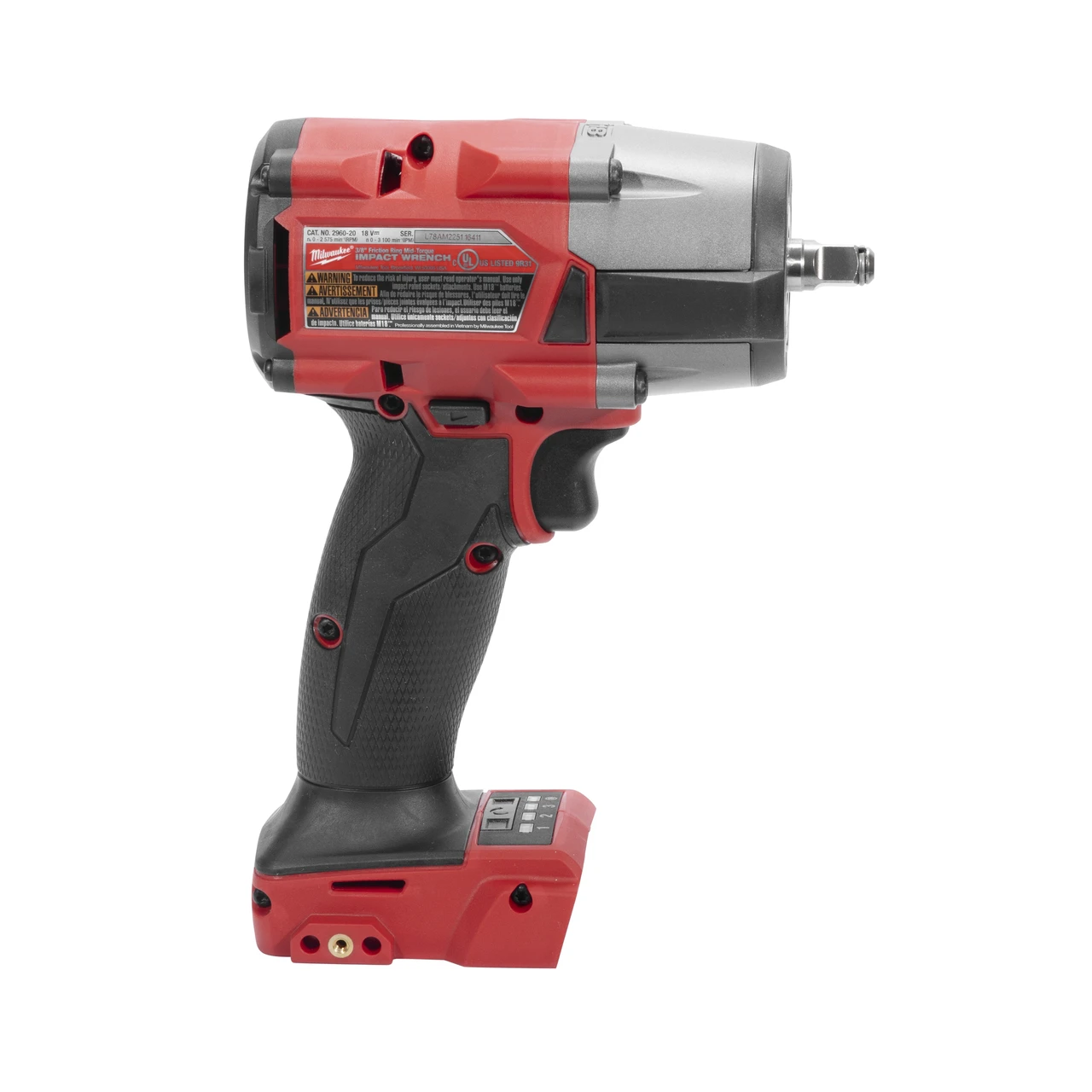 Milwaukee 3/8" Impact Wrench M18 FUEL 18-Volt With Friction Ring (2960-20) — product image 7