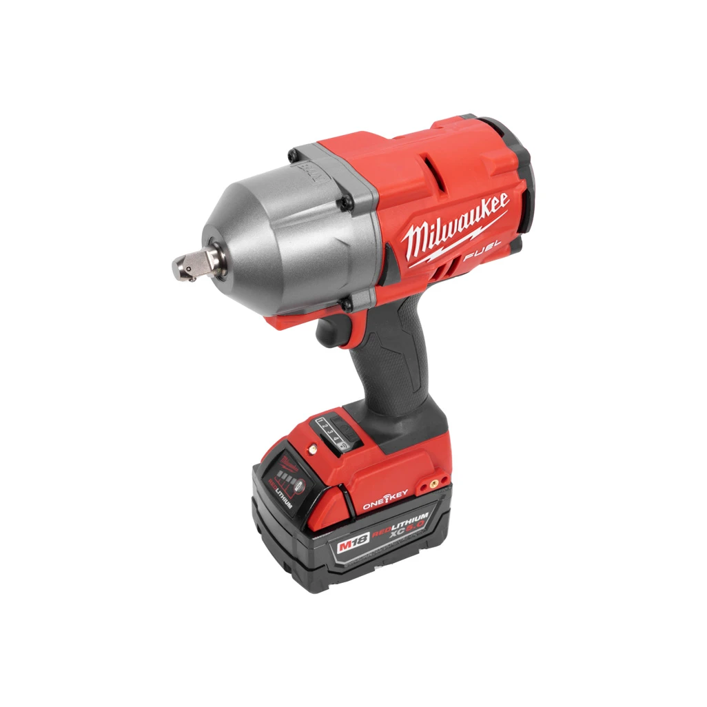 Milwaukee High Torque Impact Wrench Kit One-Key 0.5-Inch Pin Detent (2862-22) — product image 2