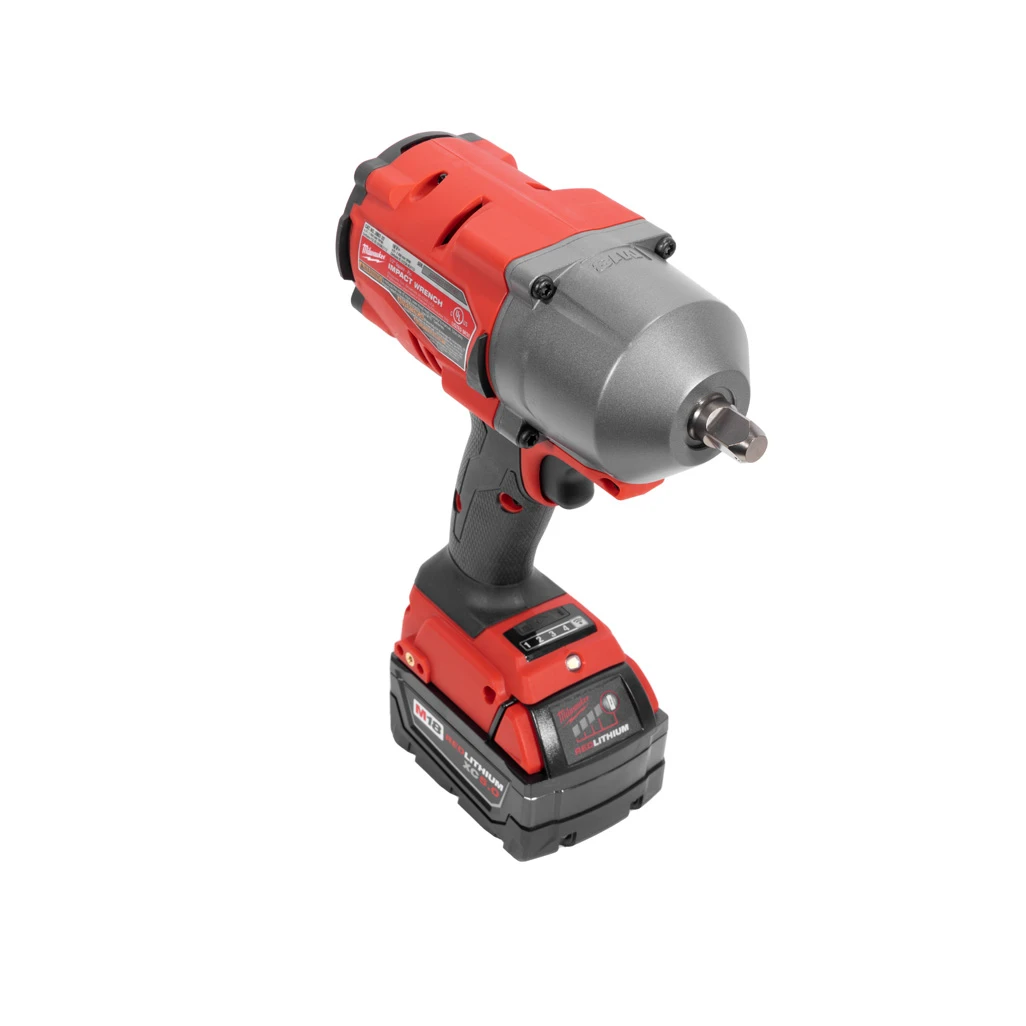 Milwaukee High Torque Impact Wrench Kit One-Key 0.5-Inch Pin Detent (2862-22) — product image 5