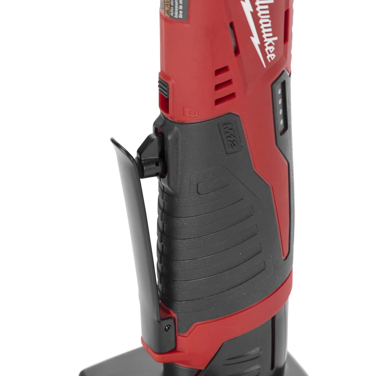 Milwaukee M12 3/8"" Ratchet With 12 Volt Motor LED Light And REDLINK - Tool Only (2457-20) — product image 3