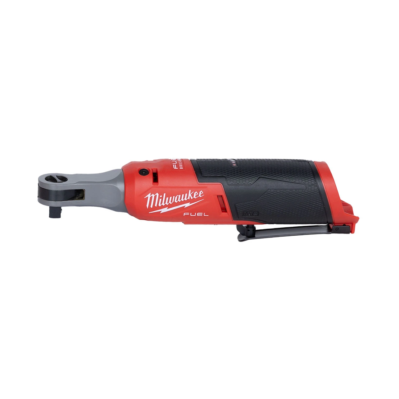 Milwaukee M12 FUEL 12V Brushless Cordless 3/8" Ratchet Kit w/2 Batteries (2567-22) — product image 2