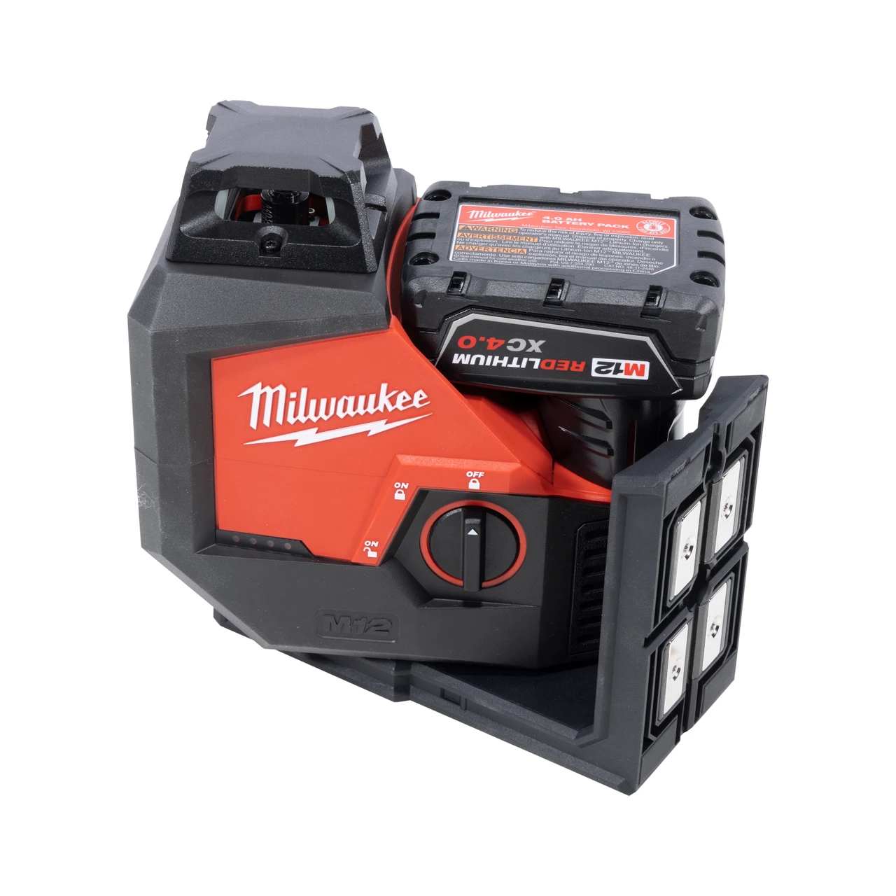 Milwaukee M12 Green Laser Level Kit 360-Degree Single Plane Cordless (3631-21) — product image 3