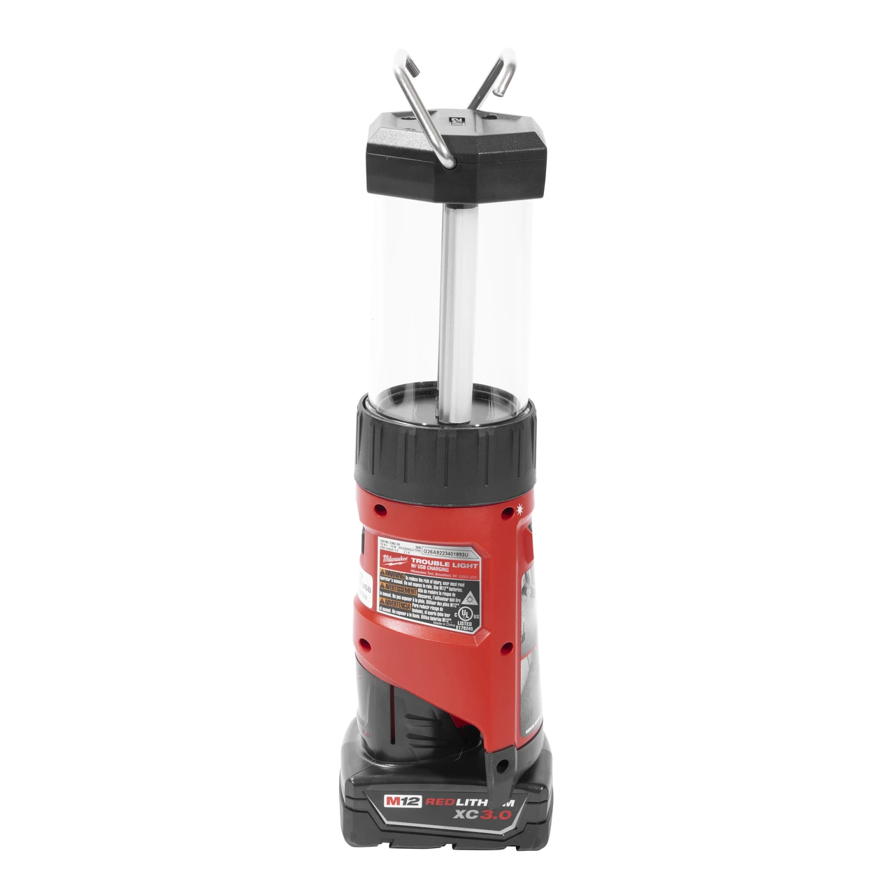 Milwaukee M12 LED Lantern And Trouble Light 12V USB Charge 400 Lumens (2362-20) — product image 7