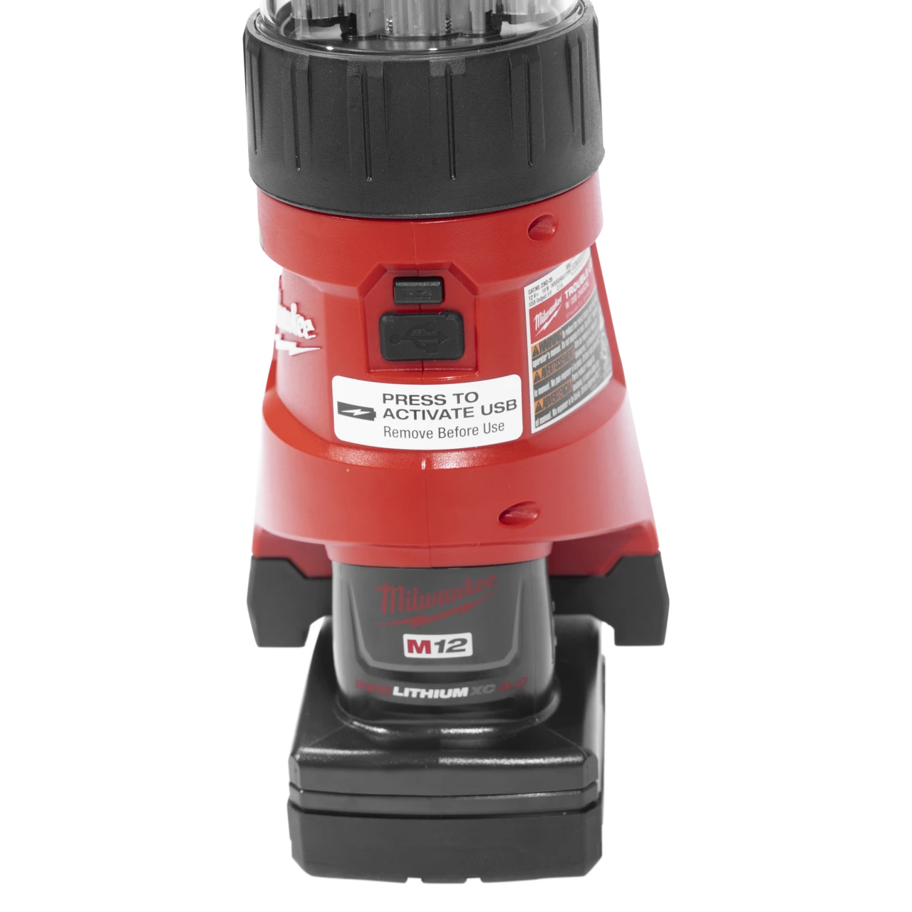 Milwaukee M12 LED Lantern And Trouble Light 12V USB Charge 400 Lumens (2362-20) — product image 9