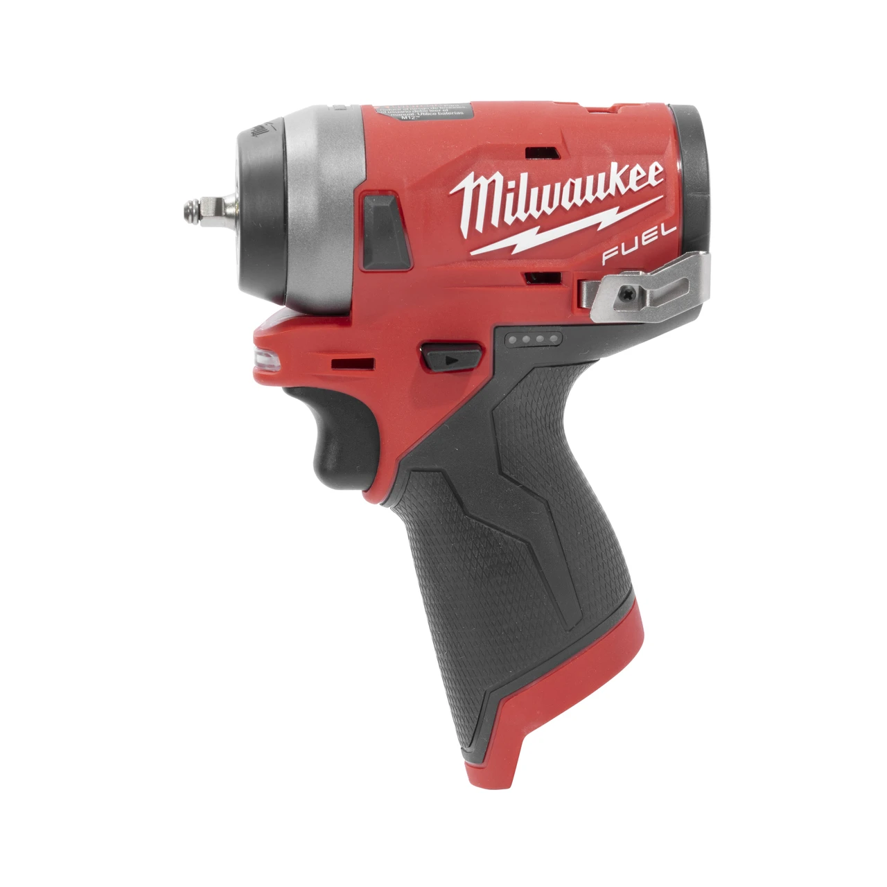 Milwaukee M12 Stubby Impact Wrench With 1/4"" Drive 100 Ft-Lb Torque (2552-20)