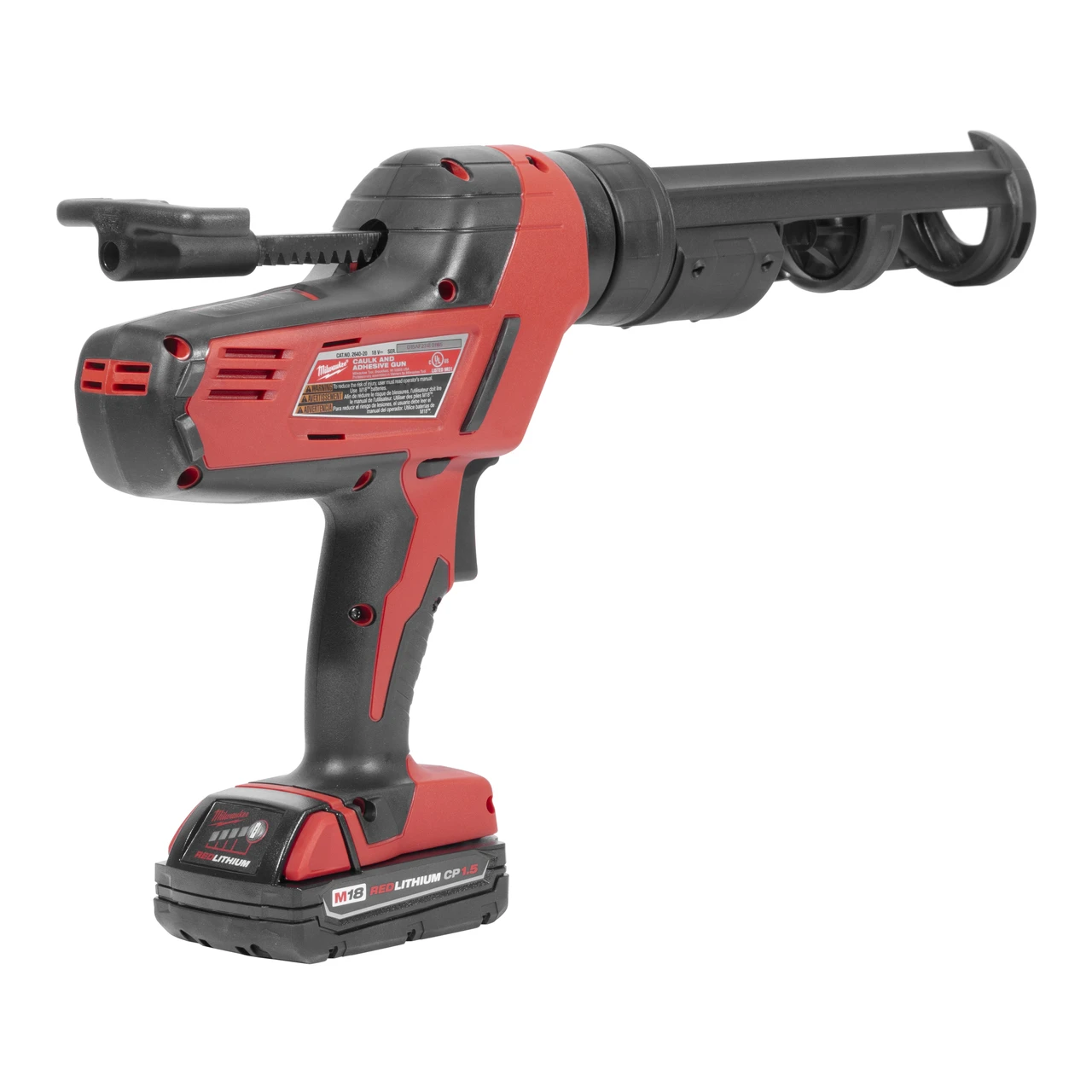 Milwaukee M18 Caulk Gun Adhesive Gun 10 oz 18Volt Lithium-Ion Cordless (2641-20) — product image 4