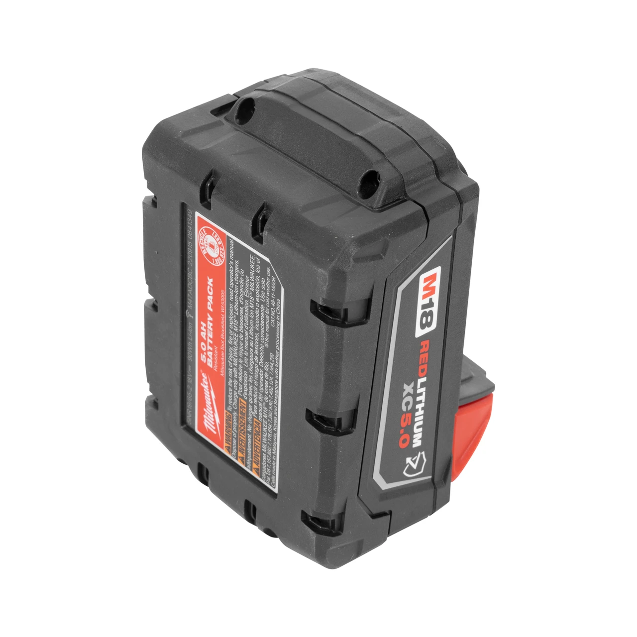 Milwaukee M18 REDLITHIUM XC5.0 Resistant Battery (48-11-1850R) — product image 8