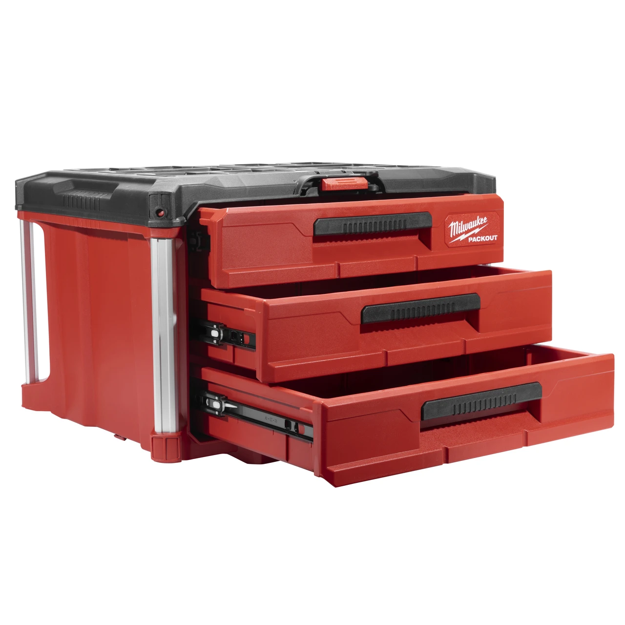 Milwaukee PACKOUT Rolling Toolbox 22"" Modular 3-Drawer (48-22-8443) — product image 2