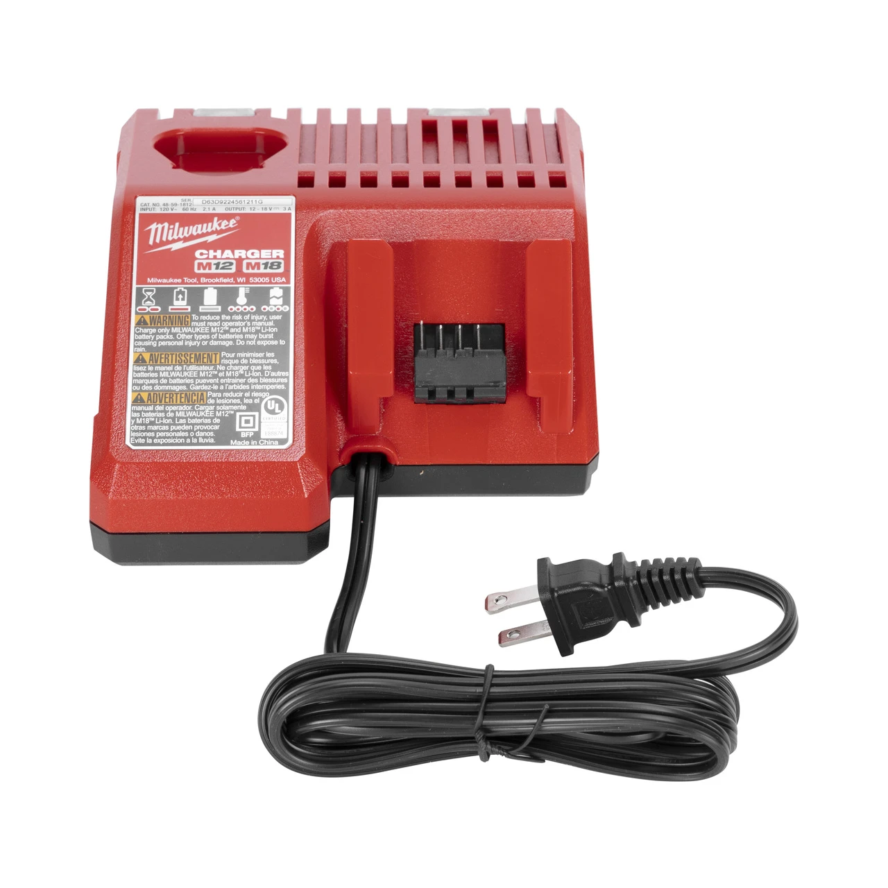 Milwaukee Power Tool Combo Kit 4 Tools 2 Batteries Charger Tool Bag (2696-24) — product image 8