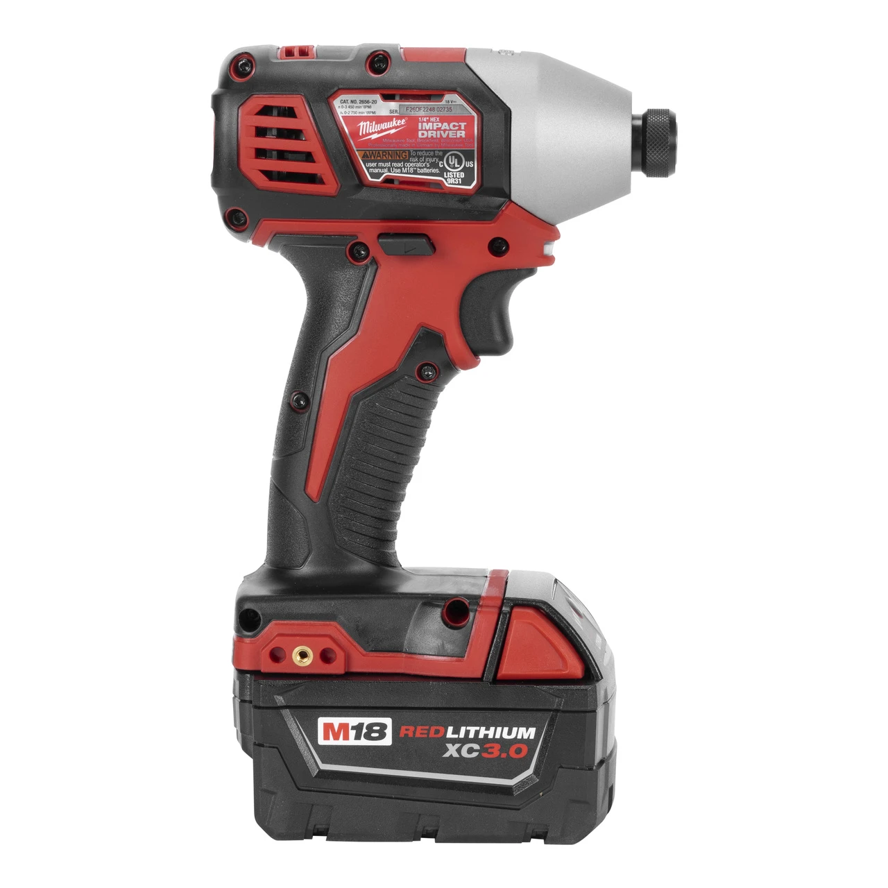 Milwaukee Power Tool Combo Kit 4 Tools 2 Batteries Charger Tool Bag (2696-24) — product image 25