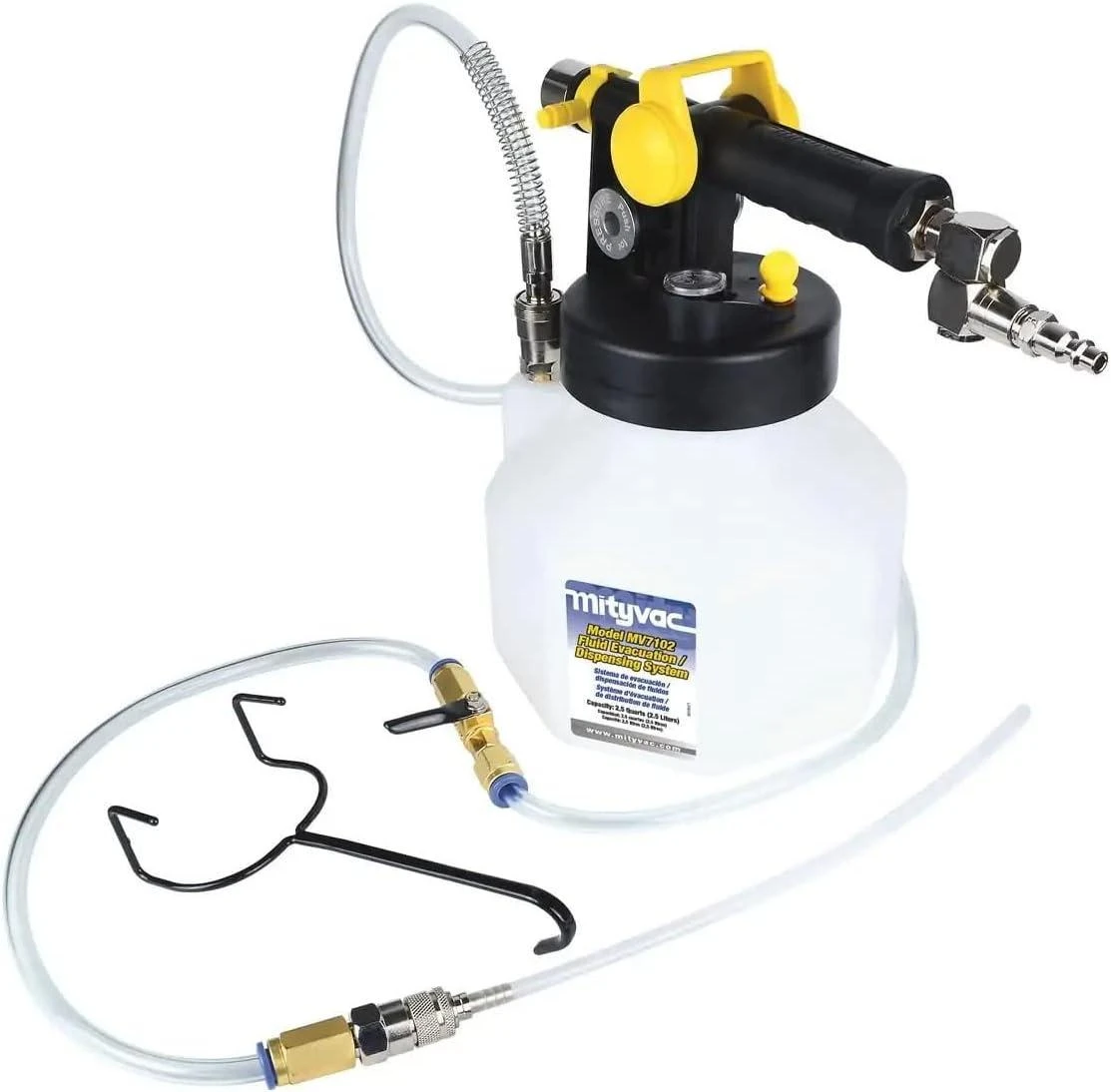 Mityvac Combo Fluid Evacuator Dispenser, 2.5L (MV7102)