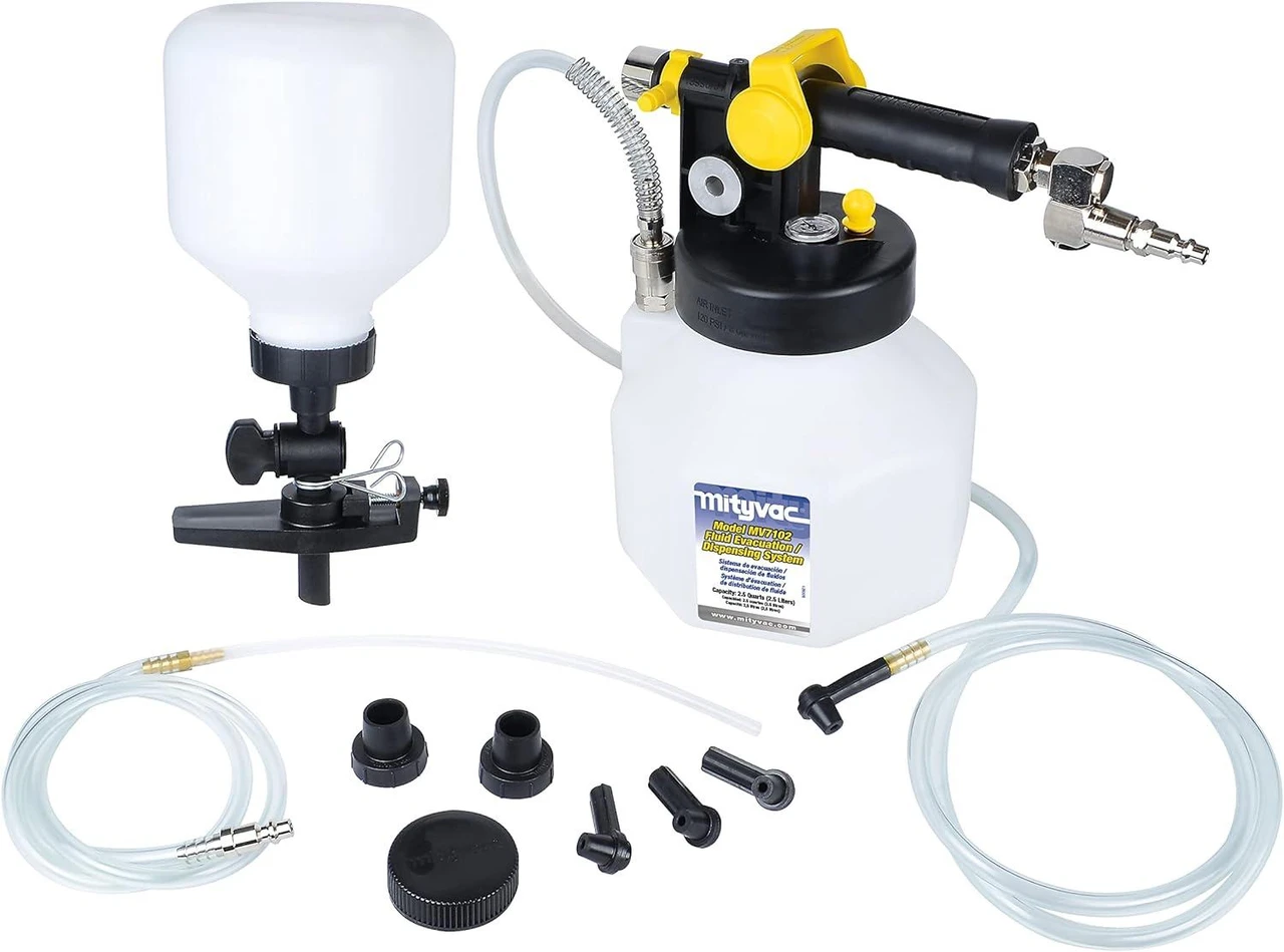 Mityvac Vacuum Brake Bleed Kit, Brake And Clutch Bleeding (MV7135)