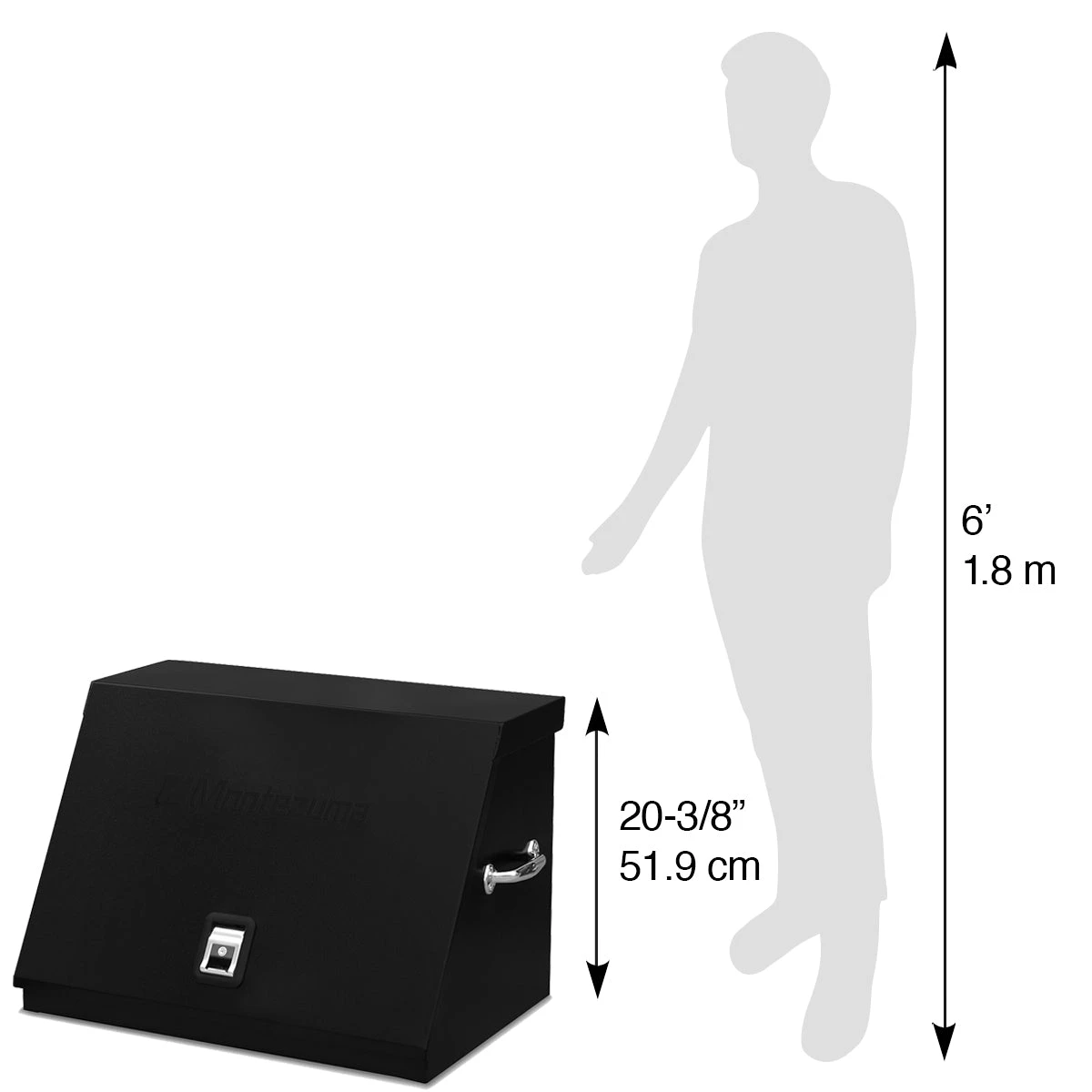 Montezuma 30 X 19 In. Steel Triangle Toolbox (LA400B) — product image 5