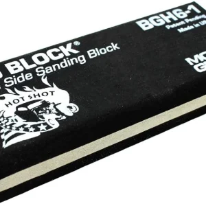 Motor Guard BIG-BLOCK SANDING BLOCK, HOLE SIDE, 6-1/2" LENGTH (BGH6-1)