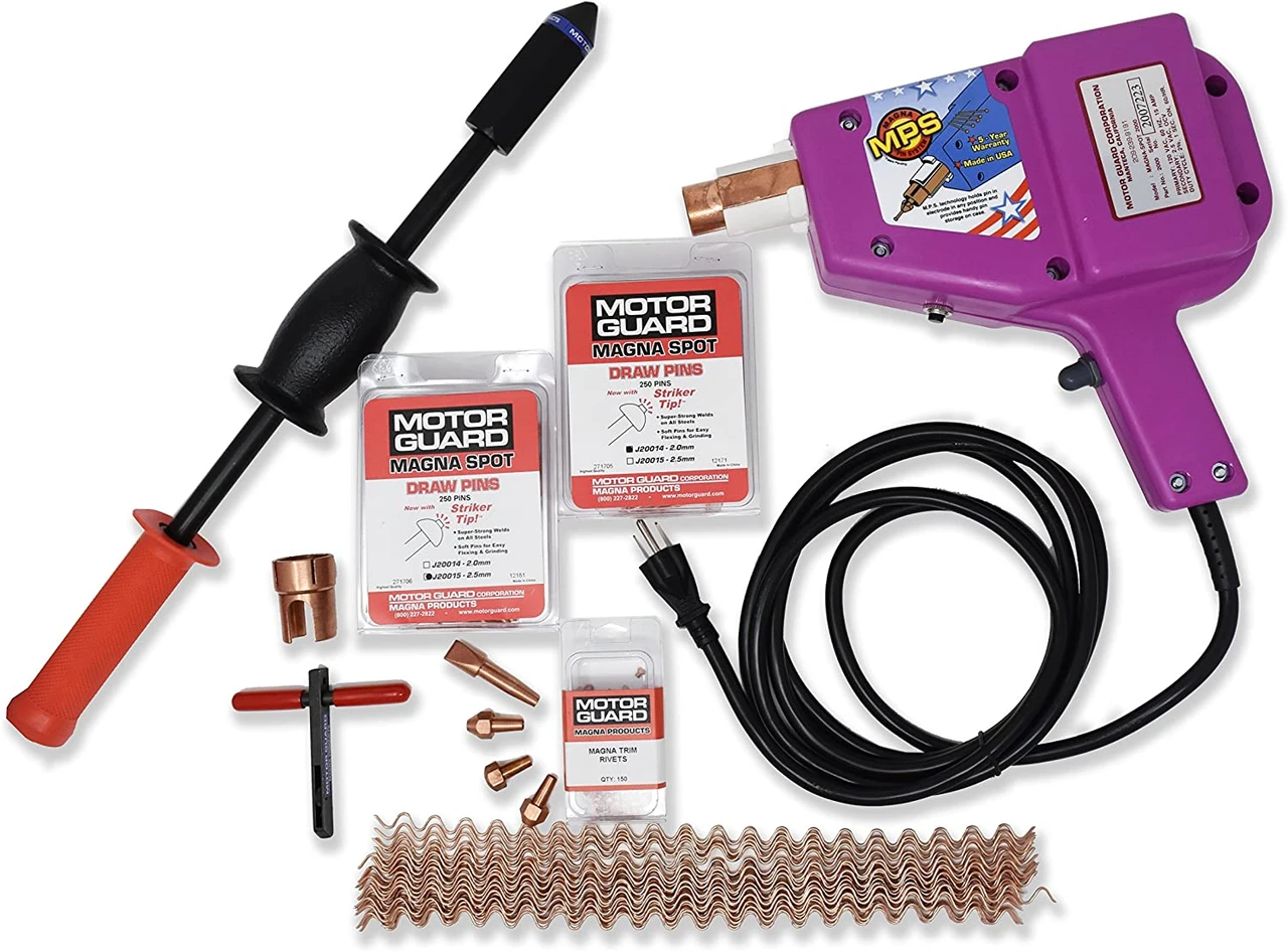 Motor Guard 2000-Amp Super Pro Plus Stud Welder Kit for Auto Body (JO2250)