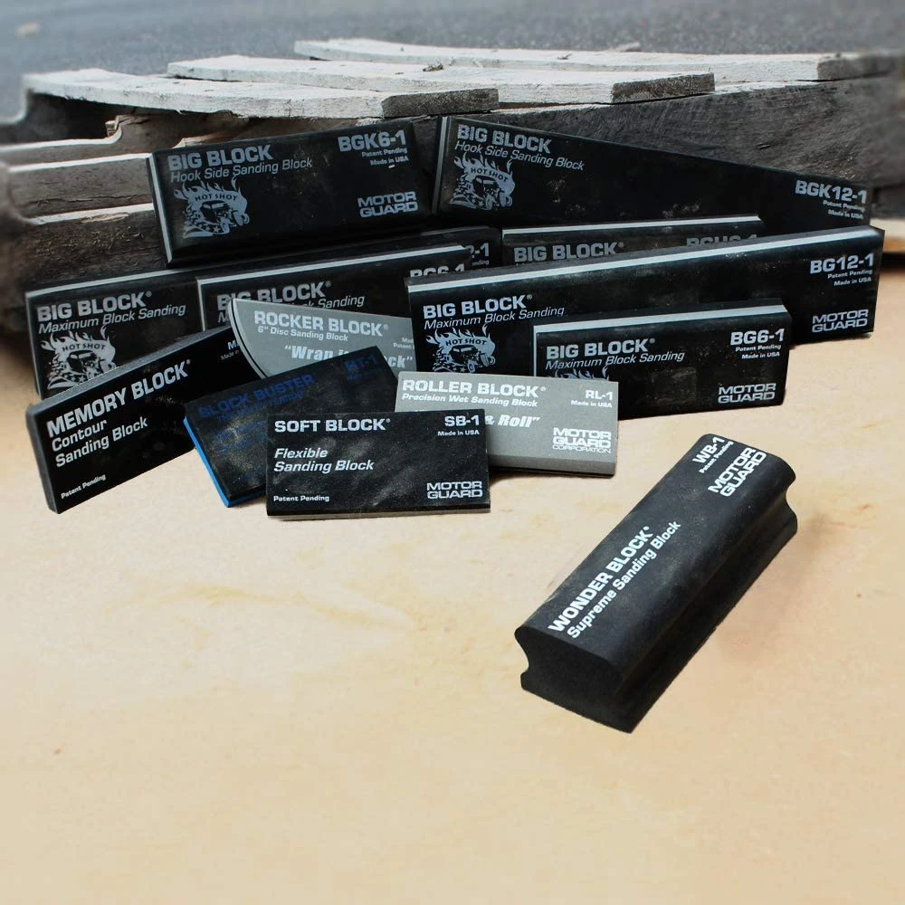 Motor Guard Rocker Block Sanding Tool with 6-Inch Disc Compatibility (RK-1) — product image 6