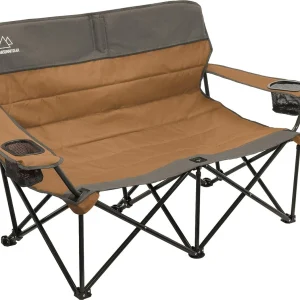 Mountain Summit Gear Quilted Low Love Seat - Brown (MSG-QLSL/BRN)