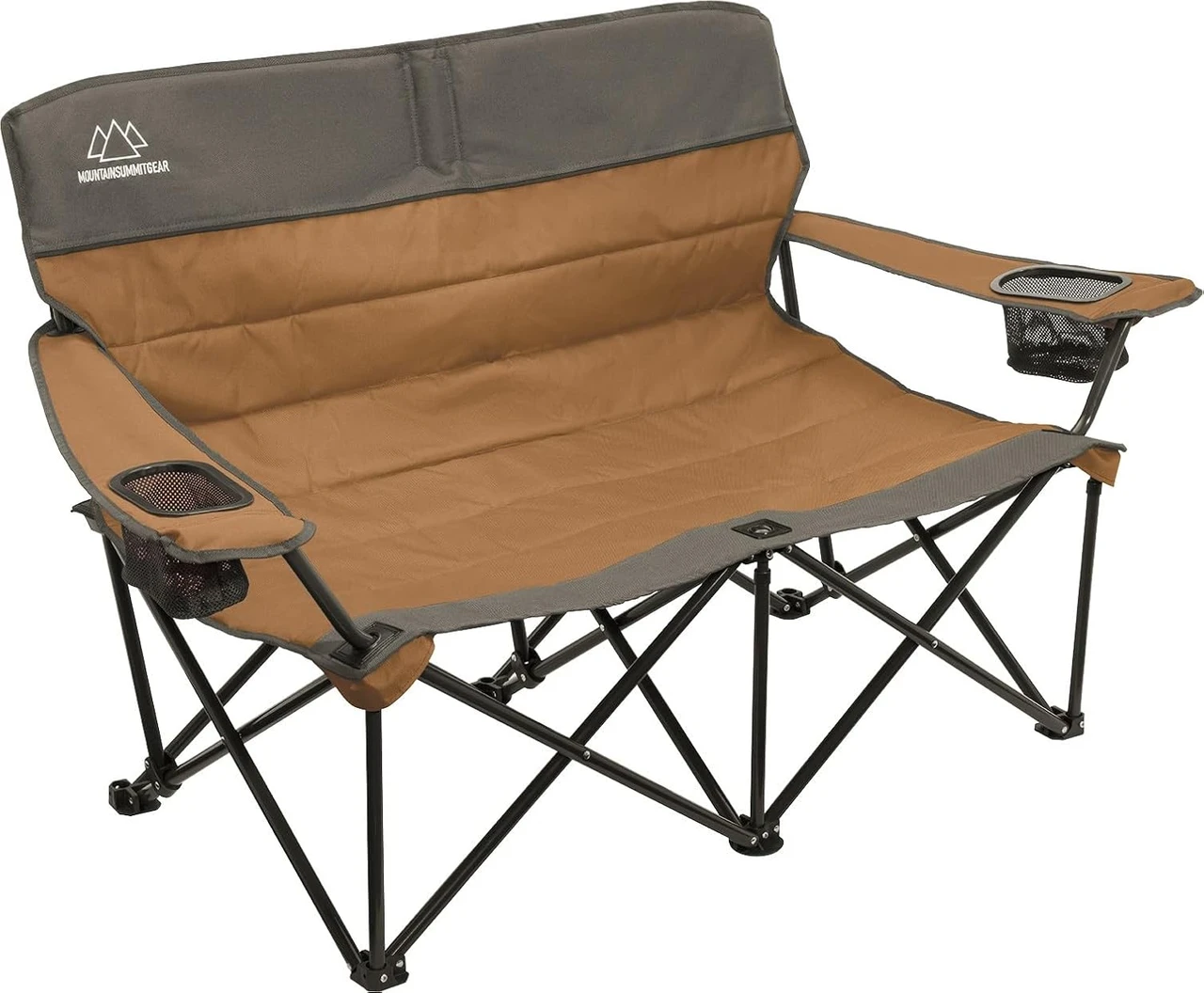 Mountain Summit Gear Quilted Low Love Seat - Brown (MSG-QLSL/BRN)