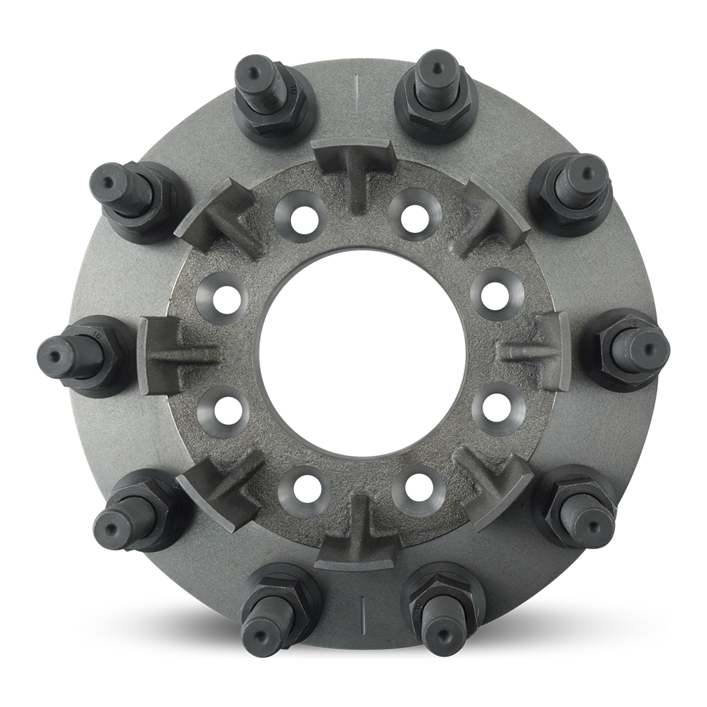 Mr. Lugnut 10 to 10 Lugs Steel Wheel Adapter 10x225 to 10x285.75 (WA02-1010F, WA02-1010R)