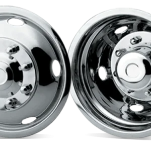 Mr. Lugnut 16-Inch Stainless Steel Chevy 8-Lug Wheel Simulators Dually Set (WS316C)