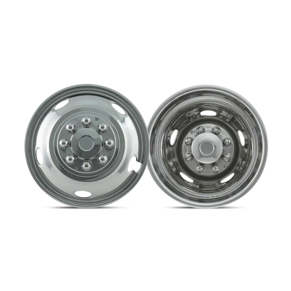 Mr. Lugnut 17" Stainless Steel Dodge 8-Lug Top Lug Install Dually Set (WS317D8-4)