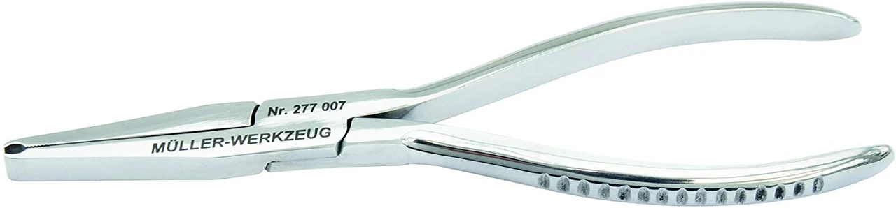 Mueller-Kueps 277 007 Silver Stainless Steel Plastic Clip Pliers