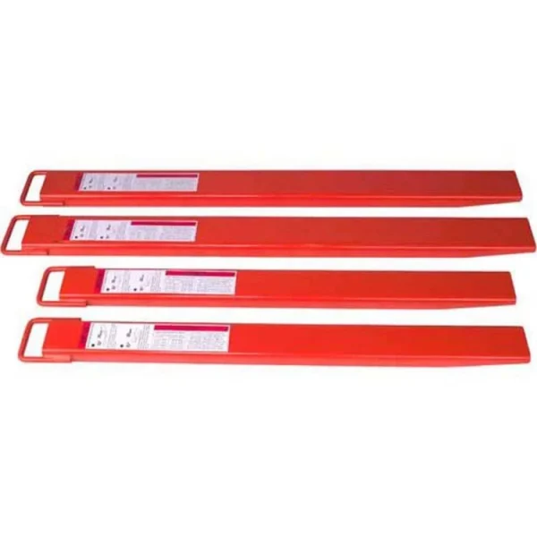 Noblelift Forklift Extensions 60"-96"L x 4"-6"W - Optimal Capacity (FE4X60)