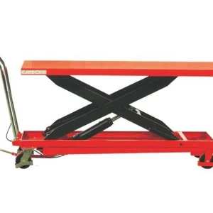 Noblelift Manual Scissor Lift Table 1100 lbs 31.88x63 Inch (TG110)