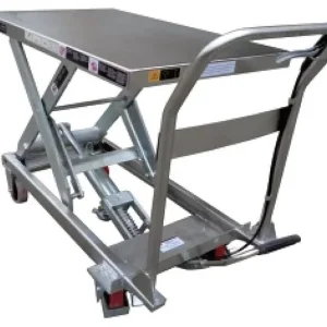 Noblelift Stainless Steel Hydraulic Lift Table 1100lbs 20x32 Single Scissor (TF110S)