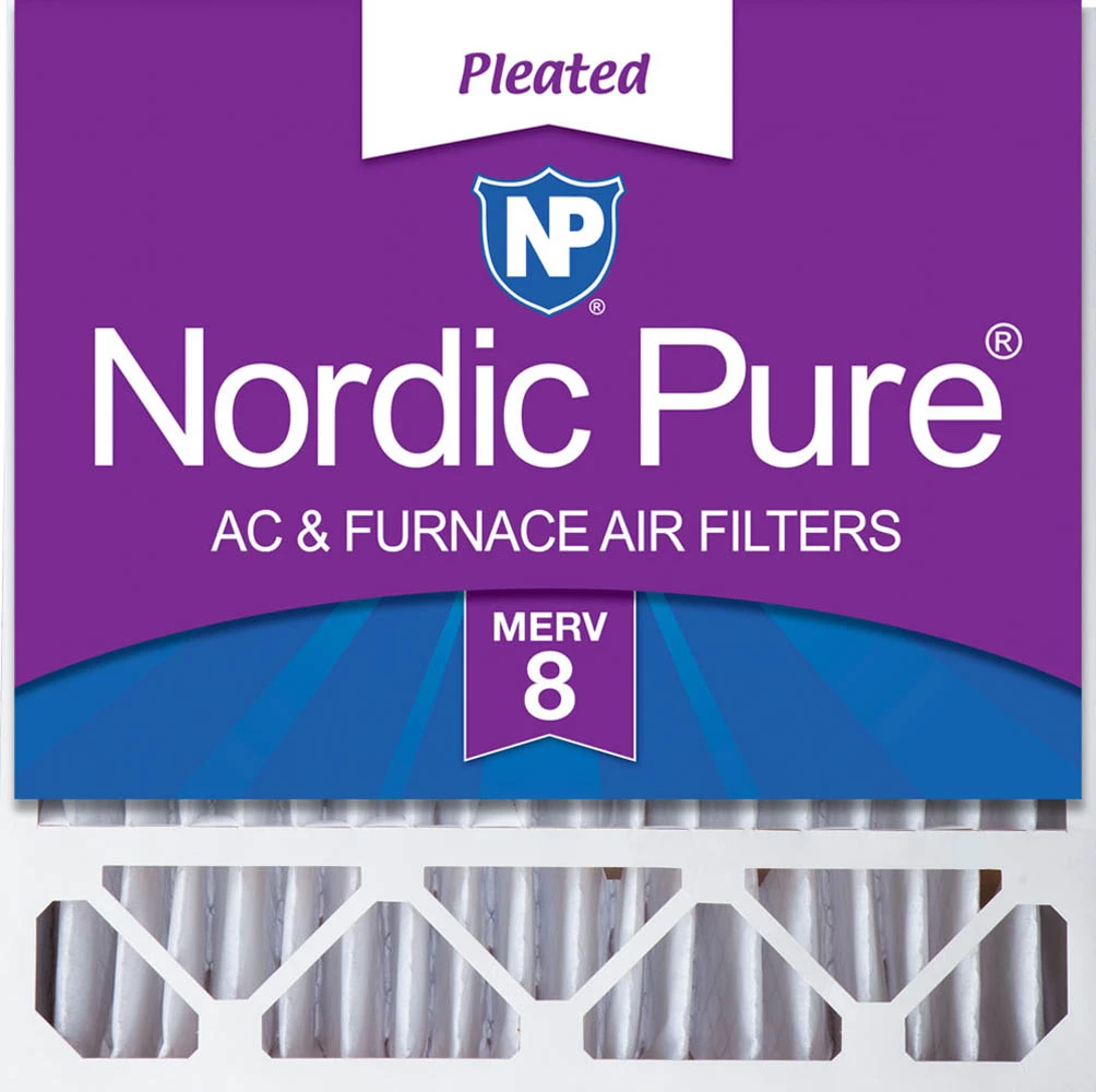 Nordic Pure 20x20x5 (4 3/8) Honeywell/Lennox Replacement MERV 8 Air Filter 1 Pack (20x20x5HM8-1)