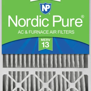Nordic Pure 20x25x5 (4 3/8) Lennox X6673_X6675 Replacement MERV 13 Air Filter 1 Pack (20x25x5LXREDM13-1)