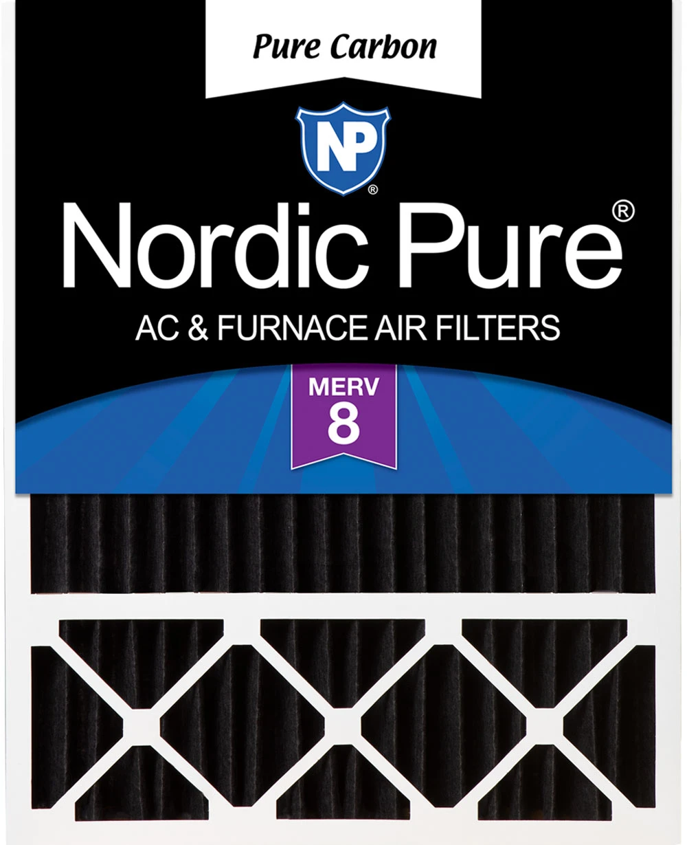 Nordic Pure 20x25x5 (4 3/8) Lennox X6673_X6675 Replacement Odor Reduction MERV 8 Filter 1 PK (20x25x5LXREDPCP-1)