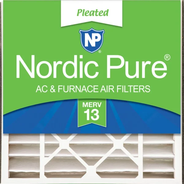 Nordic Pure Air Bear 20x20x5 (4 15/16) Replacement 266649-103 MERV 13 Air Filter 1 Pack (20x20x5ABM13-1)