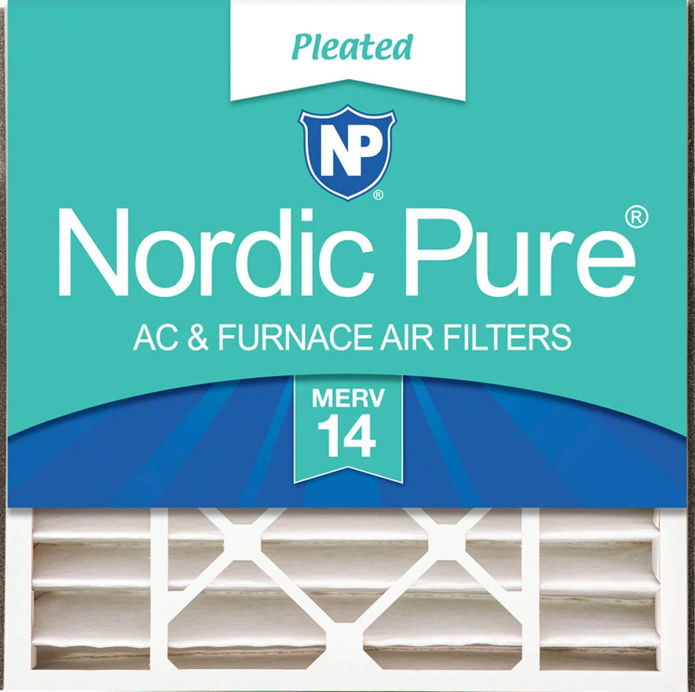 Nordic Pure Air Bear 20x20x5 (4 15/16) Replacement 266649-103 MERV 14 Air Filter 1 Pack (20x20x5ABM14-1)
