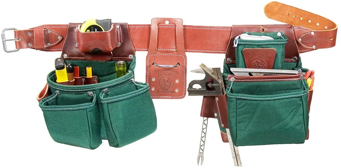 Occidental Leather LG OxyLights Framer Set w/Outer Bags Work Belt (8080DB)