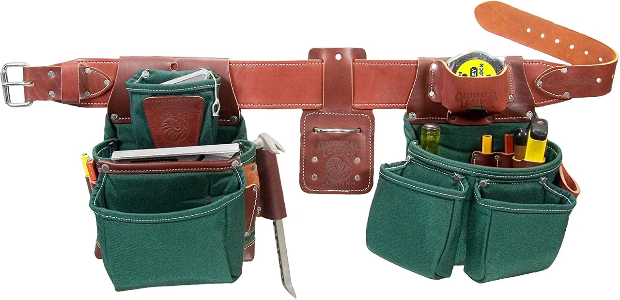 Occidental Leather OxyLights Framer Tool Belt Package XXXL Green (8080DB)