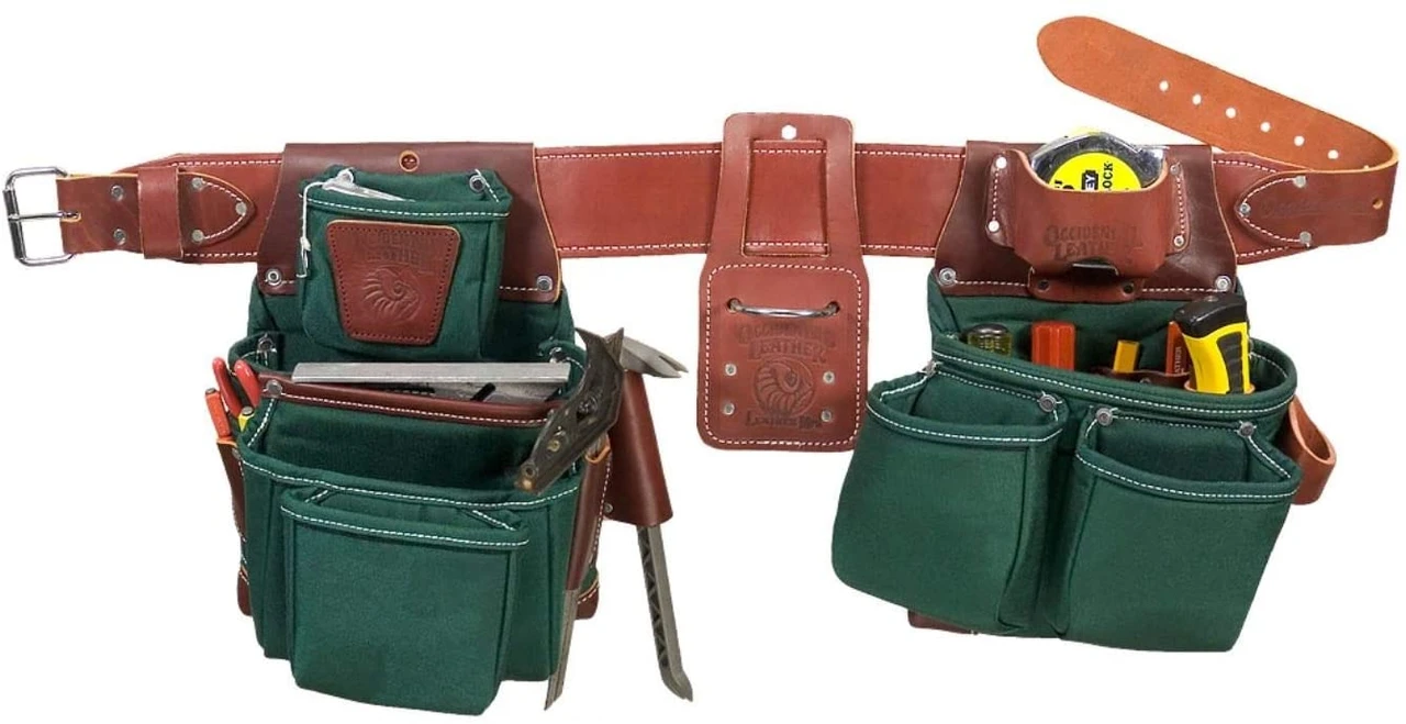 Occidental Leather OxyLights 7 Bag Framer Set Tool Belt Large (8089)