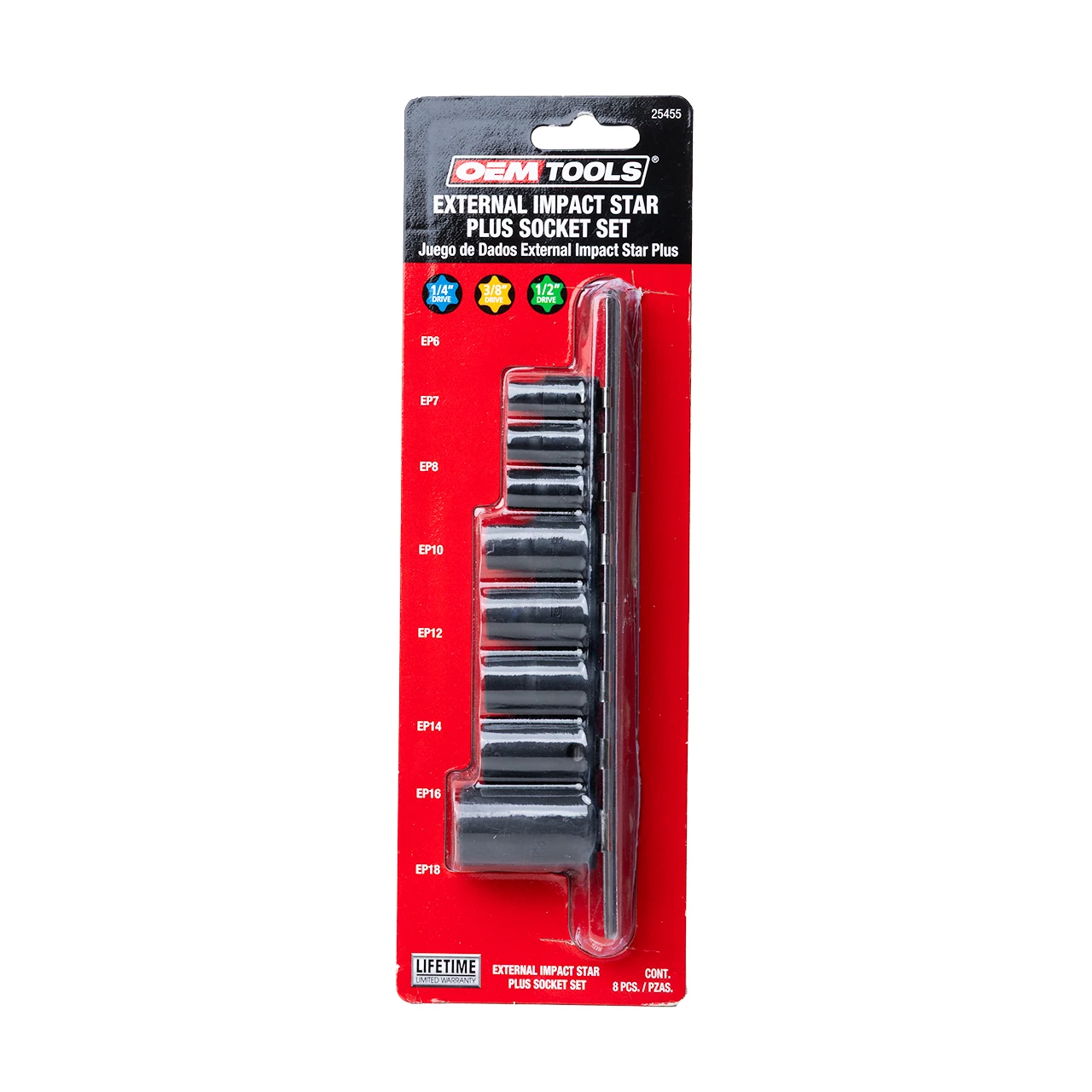 OEM Tools EXTERNAL IMPACT SOCKET SET (25455) — product image 2