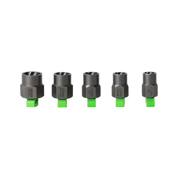 OEMTOOLS 5 Piece Spiral Type Extractor Add-On Set (22991)