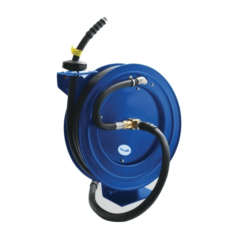OilShield 3/4" Rubber Fuel Transfer Hose Reel - Multiple Lengths (OSFHR34)