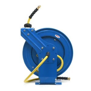 OilShield Rubber Air Hose Reel Dual Arm 1/2" x 50' & 100' (OSRDA12)