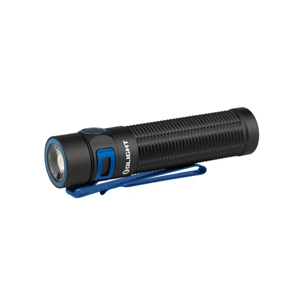 OLight Baton 3 Pro Max Rechargeable Warm White Flashlight, Black