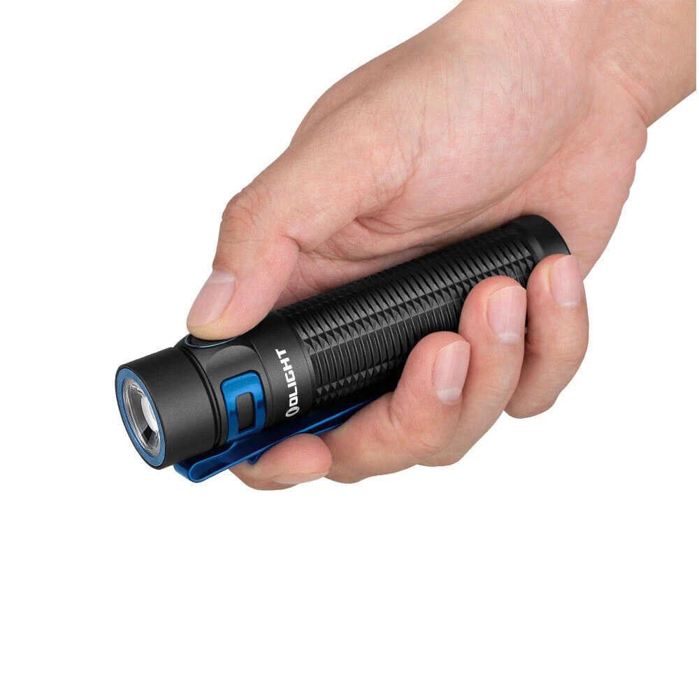 OLight Baton 3 Pro Max Rechargeable Warm White Flashlight, Black — product image 4