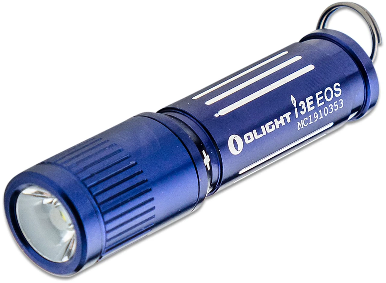 OLight i3E Royal Blue Keychain LED Flashlight, 90 Max Lumens — product image 2