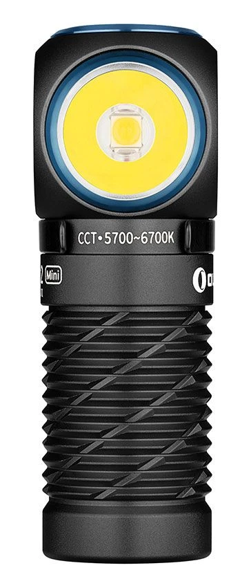 OLight Perun 2 Mini Black Right-Angle Neutral White Flashlight — product image 2