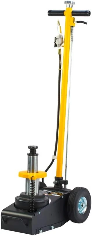 Omega Air/Hydraulic Axle Jack - Black, 2 Stage, 22/35 Ton Capacity (23227) — product image 3