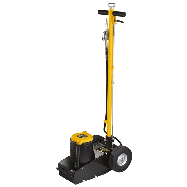 Omega Air/Hydraulic Axle Jack - Black, 50 Ton Capacity (23501)
