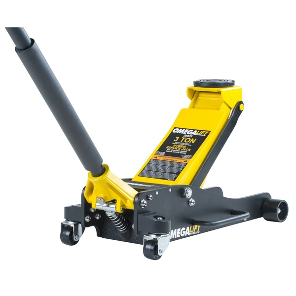 Omega Aluminum/Steel Hybrid Service Jack - 3 Ton Capacity (26033)