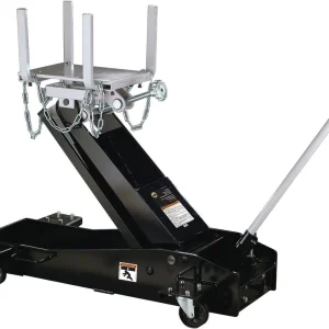 Omega Floor Style Transmission Jack - 1 1/2 Ton Capacity (43000)